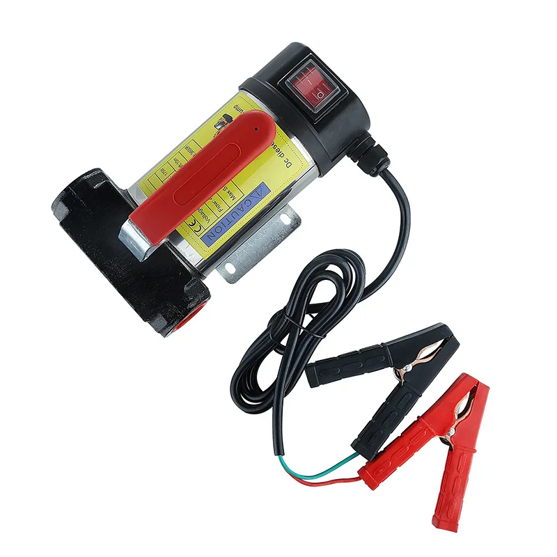 Portable oil pump 12V small DC self-priming oil pump 24V electric oil pump