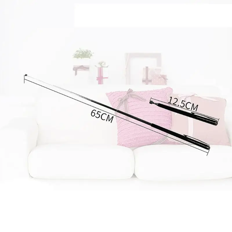 M6CF 1.5LB 25” Portable Telescopic Magnetic Pick Up Rod Stick Extending Magnet Picker Tools Pocket Clip Pen Picker