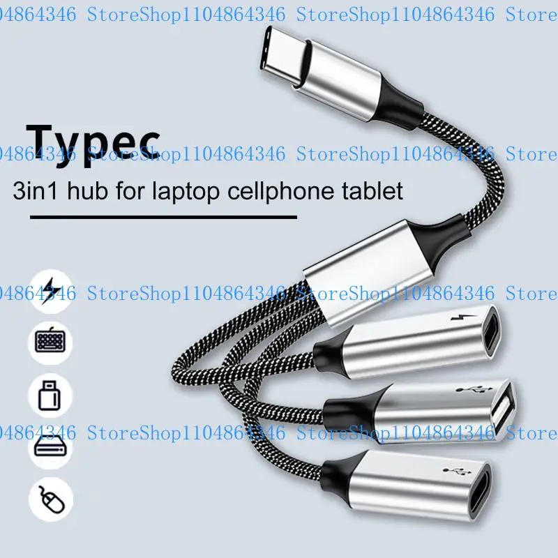 5ASD USB C Splitter Hub