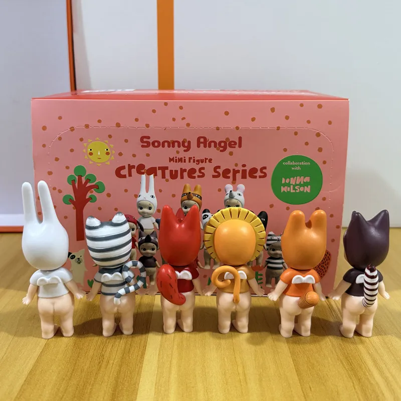 Niedliche Engel-Blindbox „Wundersame Tiere“-Serie Mini-Figuren im Anime-Stil – Schreibtischdekorationen (Weihnachts-/Geburtstagsgeschenk) – Detail 3
