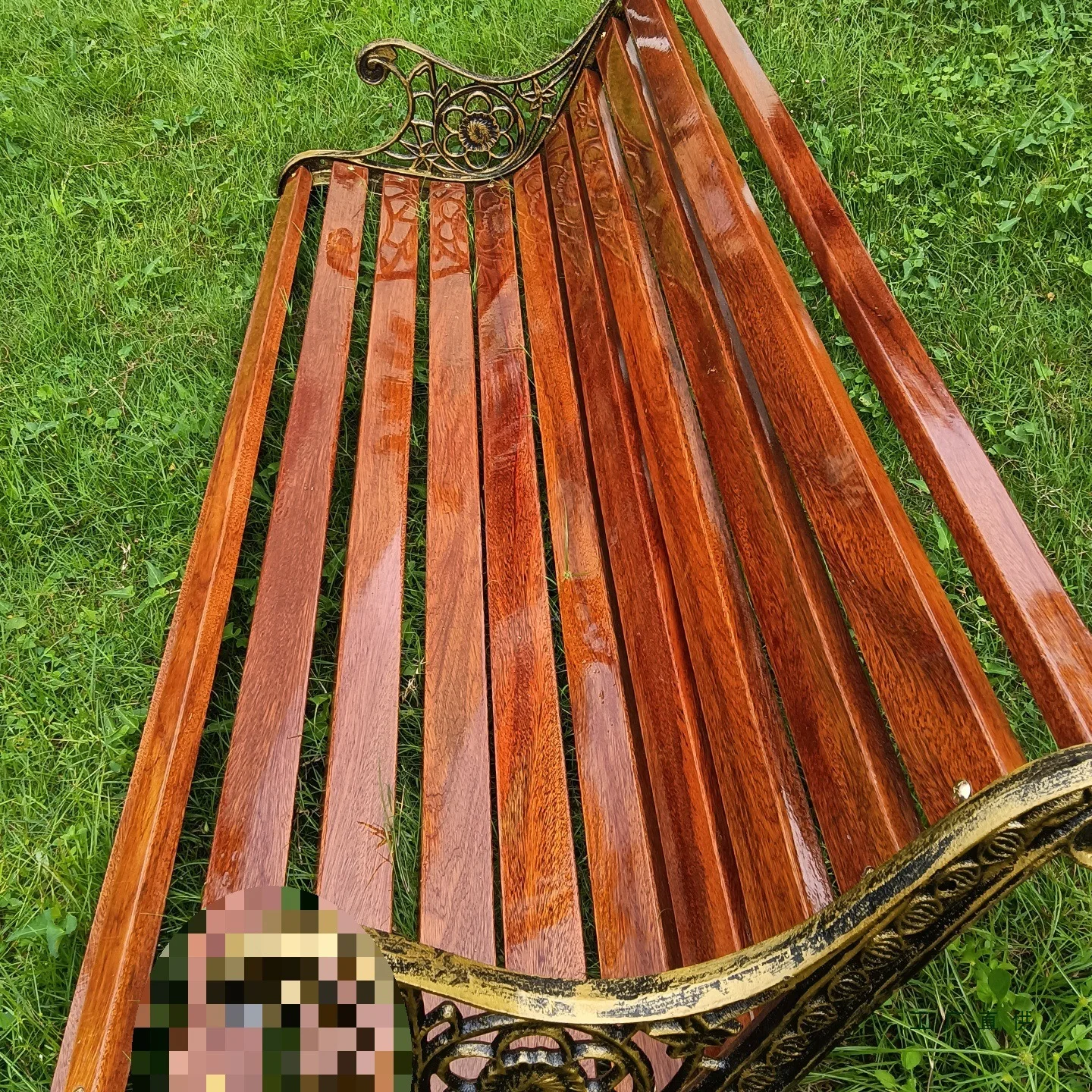 Outdoor swing Solid wood hanging chair Rocking chair Hanging basket Garden swing Leisure hanging chair Indoor