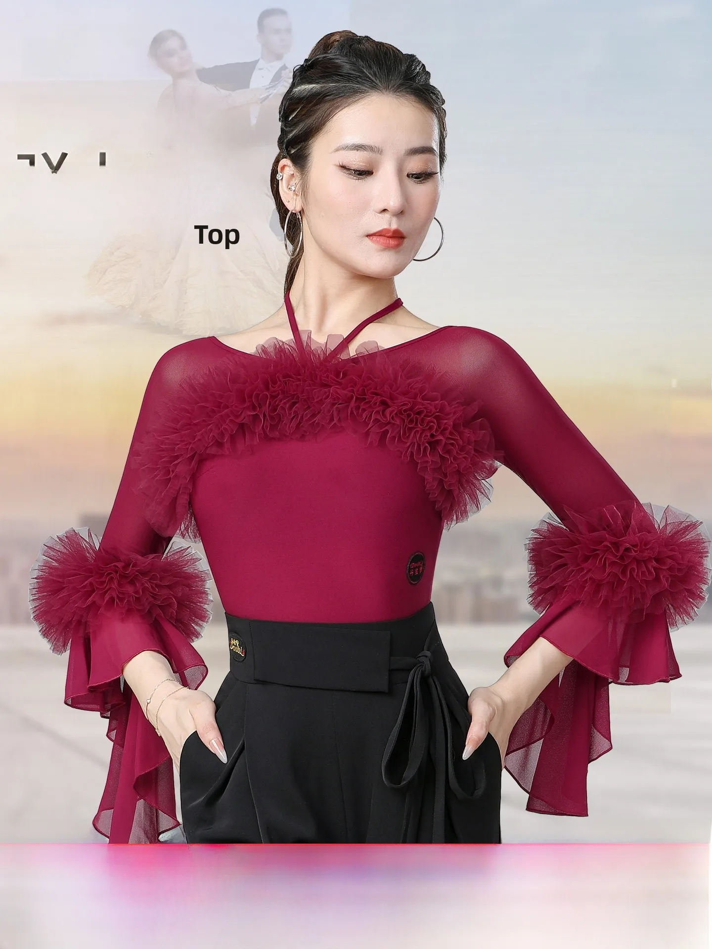 danbolo-stand-dance-outfit-top-f-sve-hollow-ba-double-person-modern-dance-clothing-breathable-strongly-ventilated