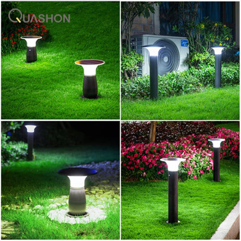 

Solar LED Lawn Light Mushroom Outdoor Waterproof Sunlight Jardin Garden Decoration Christmas Lamps Home Luz Solares Exterior