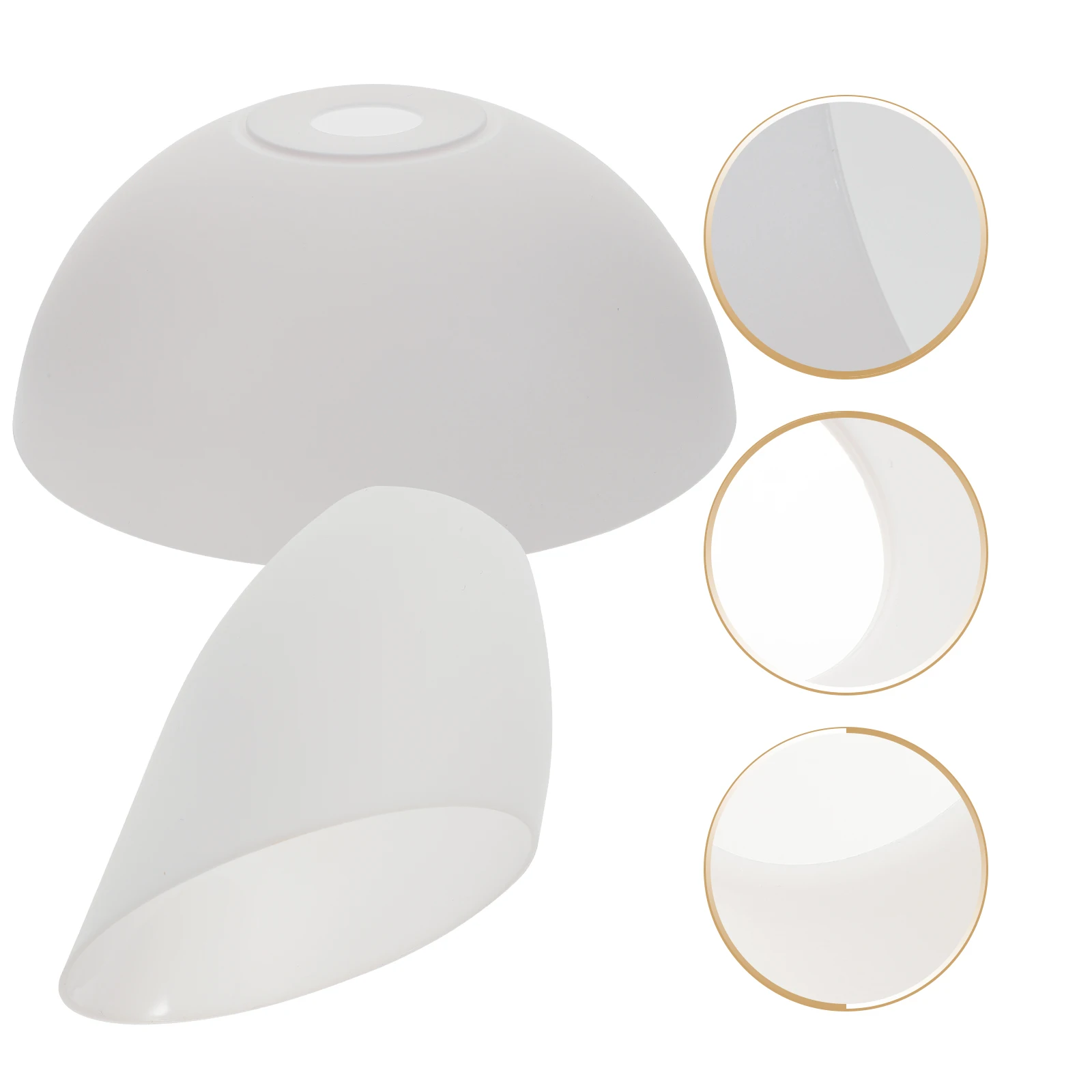 

4pcs Plastic Lampshades Floor Lamp Shade Replacement Cover Pendant Hanging Light Accessory Bowl Lamp Shade For Bedroom Living