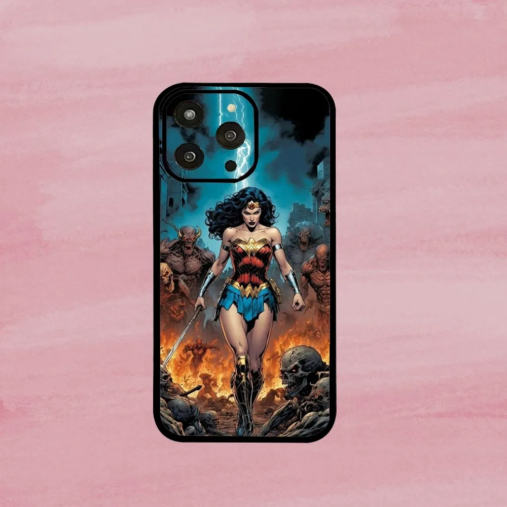 W-Wonders W-Womans Hero Phone Case For Iphone 15 11 13 14 Pro Max 7 8 Plus X Xr Xs Max Se2020 12mini Cover Case