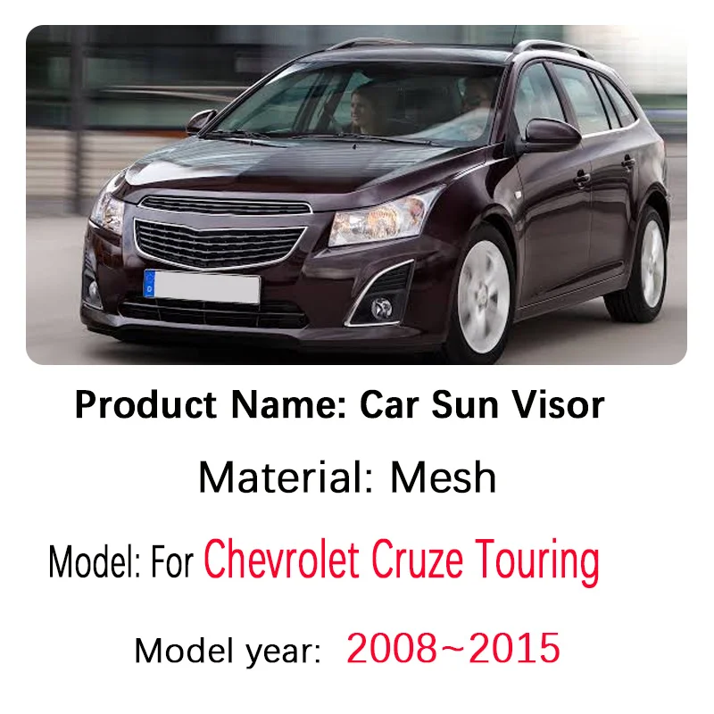 For Chevrolet Cruze Touring Edition 2014 2008~2015 MK1 Car Mesh Shade Window Sunshade Sunscreen Privacy Curtain Auto Accessorie