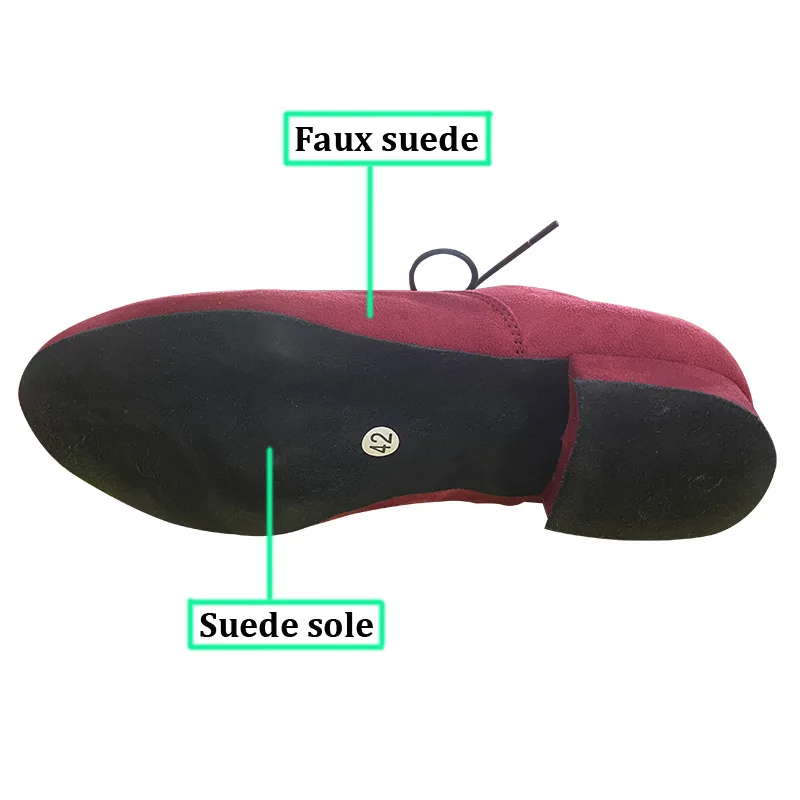 Wedopus 2.5CM Scarpe da ballo da uomo lisce Scarpe blu royal per balli da sala Fondo in pelle scamosciata Dropshipping