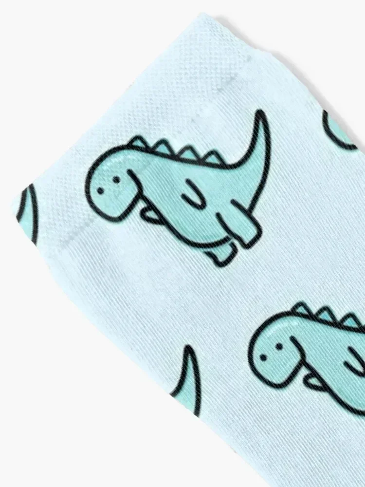 Cute Dino Socks Run moving stockings Women Socks Men's