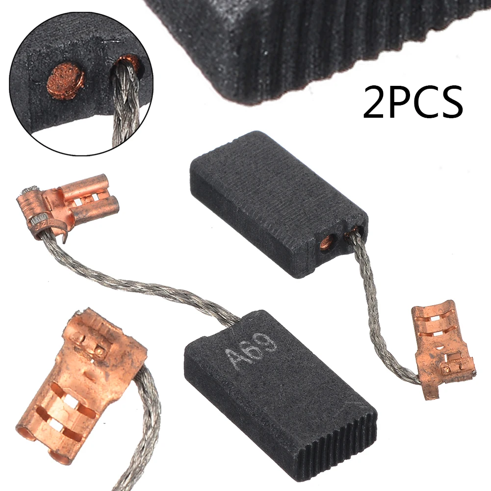 2 قطعة محرك كهربائي فرشاة الكربون أداة السلطة الجرافيت فرش لبوش GBH5400 GBH5-38 X GSH38 GBH5-40D A69