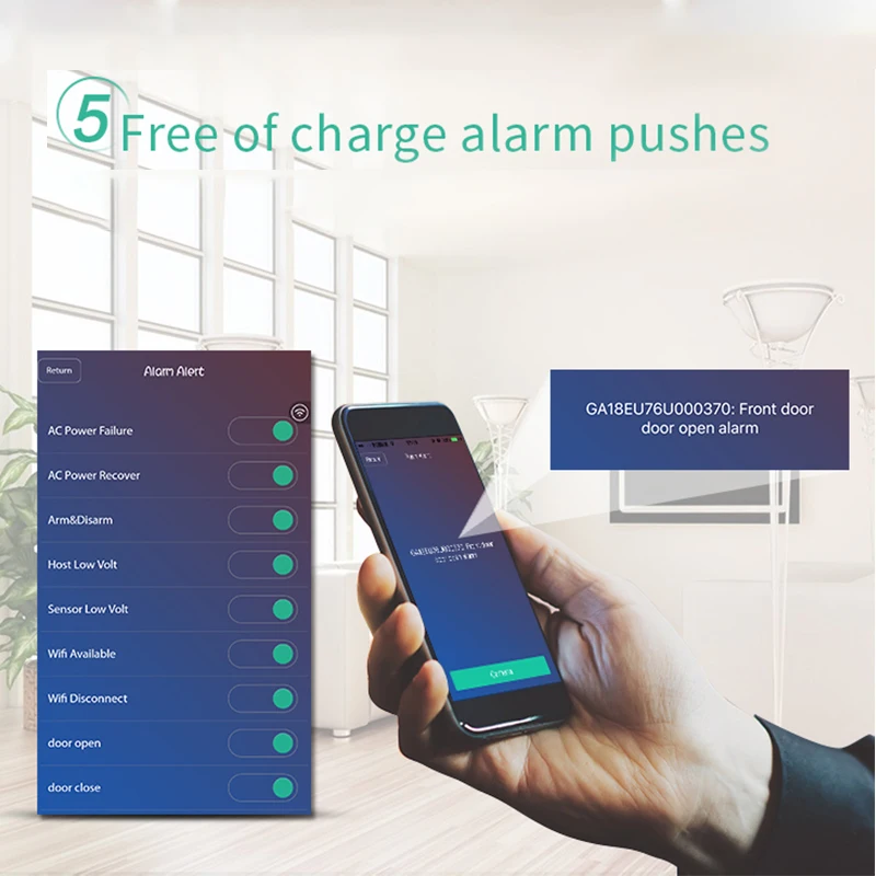 New Generation Smart WIFI+3G/4G Home Security System G90B Plus Smart Home System