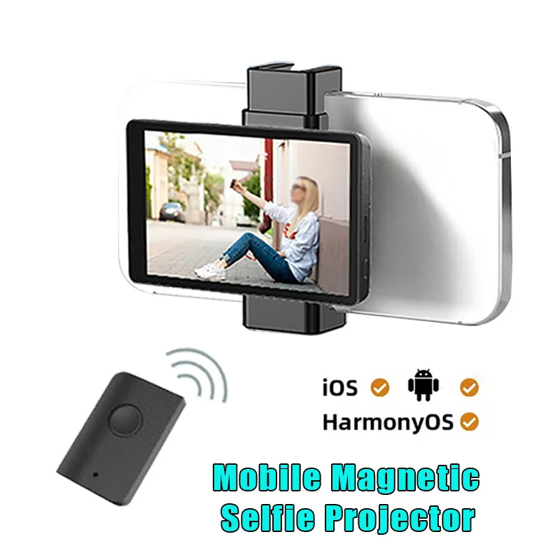 

Smartphone Magnetic Back Rear Camera For Selfie Vlog Live Stream For Android Iphone Monitor Screen Projector Video Recording