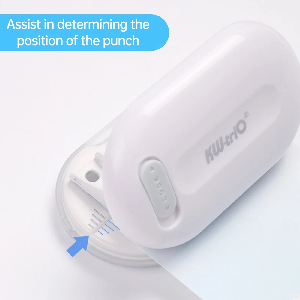 

KW-triO дырокол для бумаги с 3 отверстиями, ручной мини-дирокол для бумаги с вкладышами, поддержка 5,5 мм, диафрагма, емкость 5 листов для ноутбука, скрапбукинга