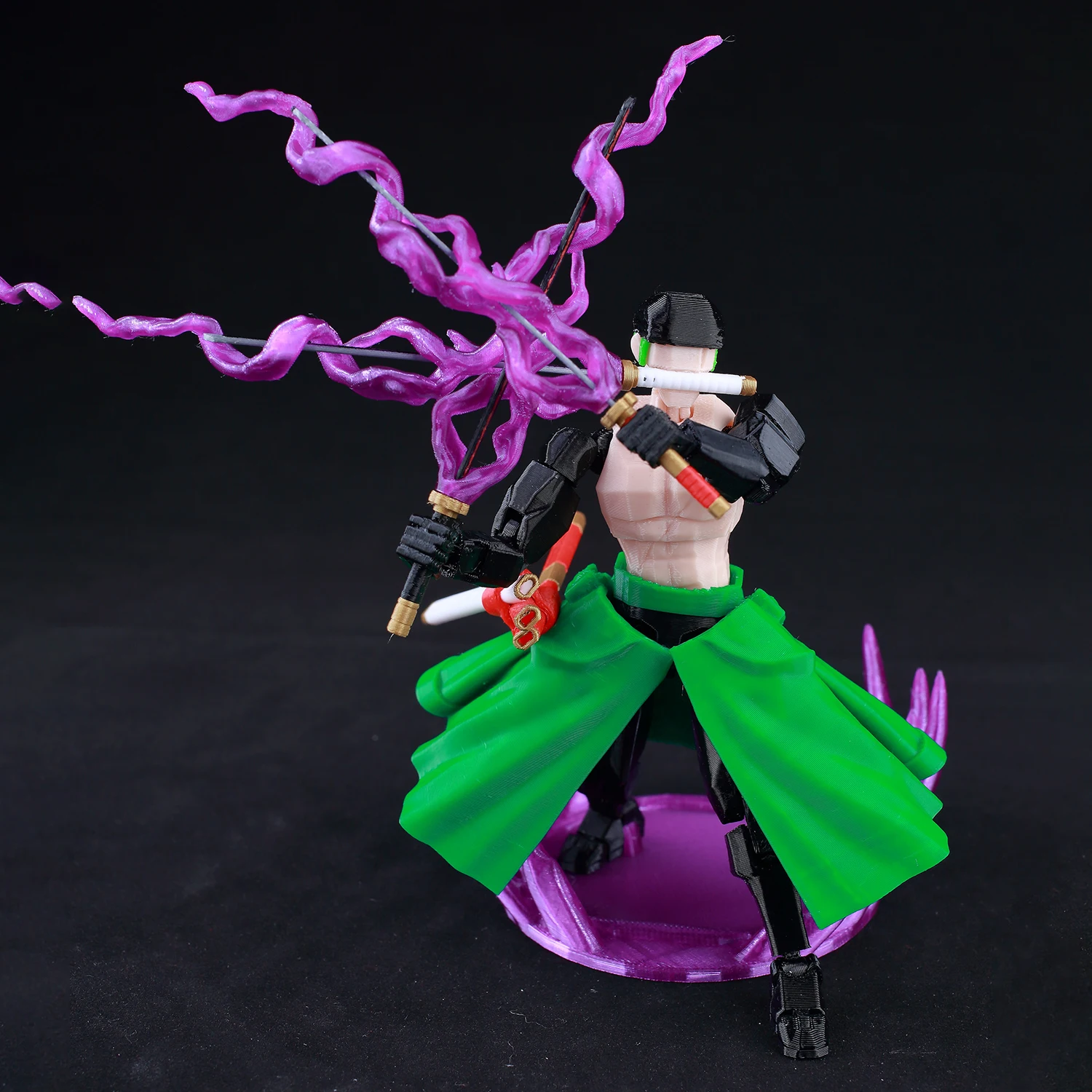 9L 3D Printed OnePiece Roronoa Zoro Dummy 13 Lucky 13 Titan 13