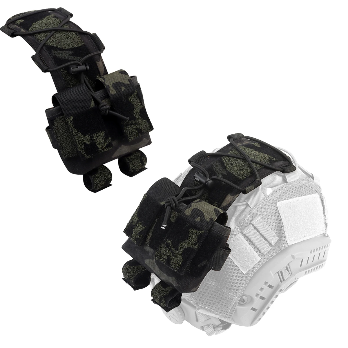 Tactical Helmet MK2 Battery Case Wear-resistant Balance Weight Bags Paintball Outdoor Shooting FAST Helmet Accessories