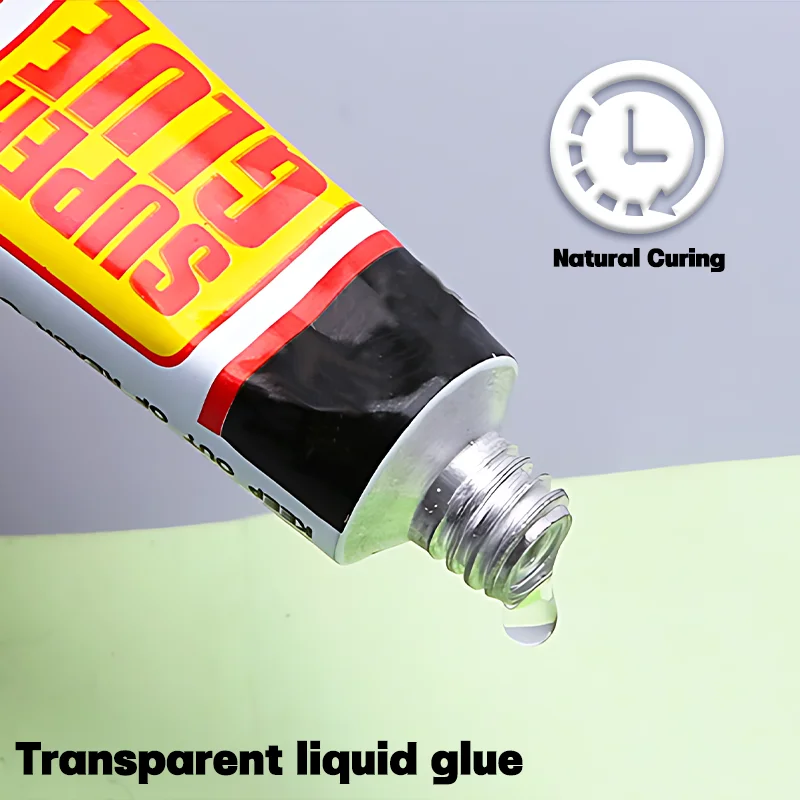 Super Glue Epoxy Resin Shoe Repair Glue Speed Glue Adhesive Repair Plastic Metal Ceramics Glass Nail Gel Bond Leather Sealers image 4