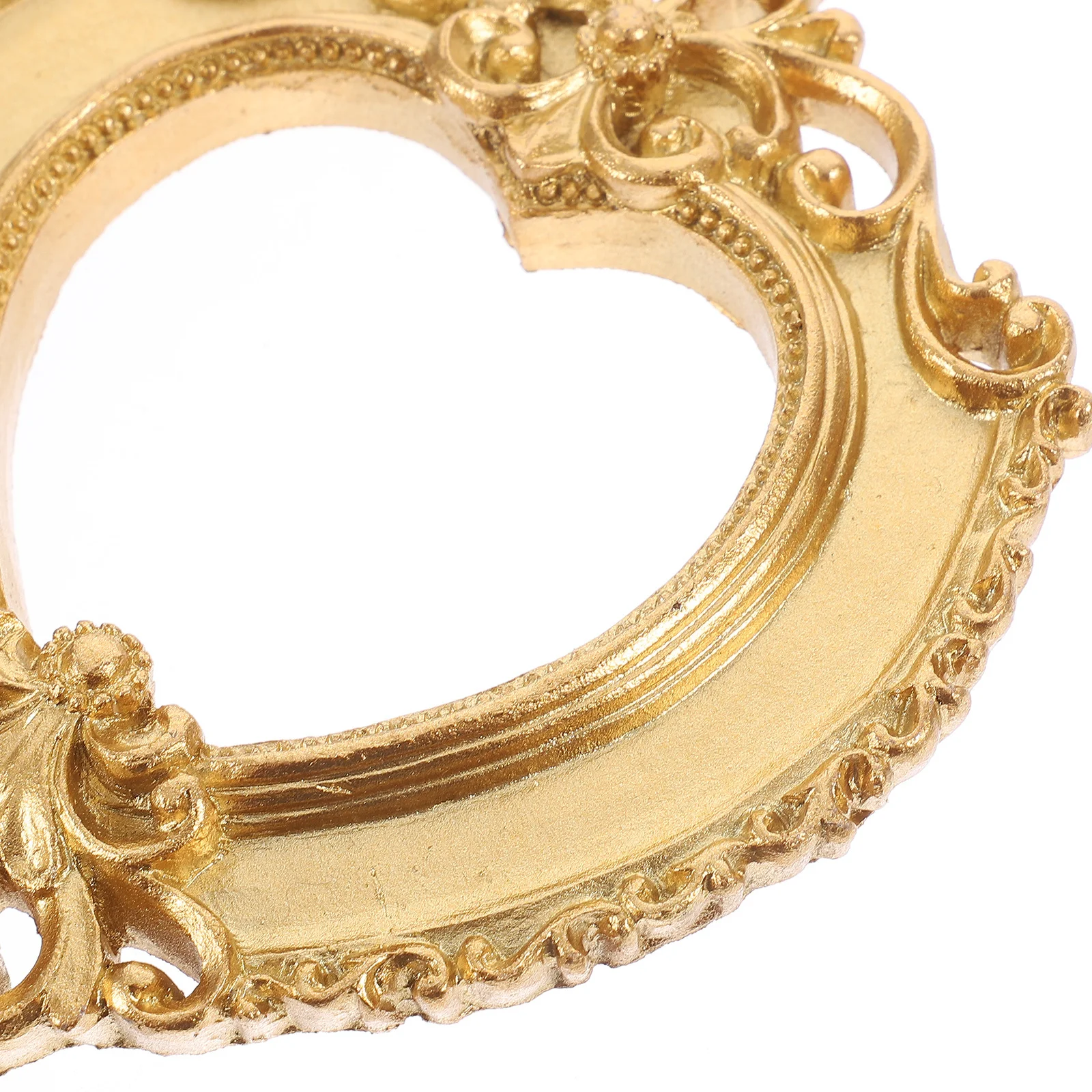 

2pcs Vintage Photo Frame Retro Resin Display Picture Frame For Jewelry Showcase Home Decor Small Frames Bedroom Wall Ornament