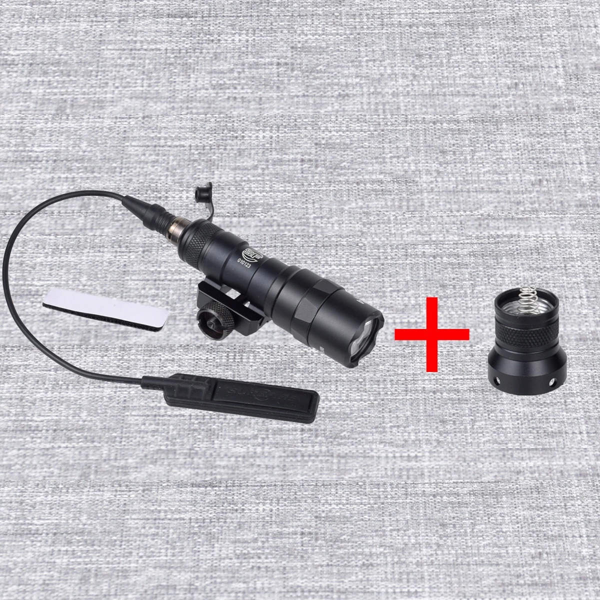 Tactical Metal SureFire M300 M300B M300C Airsoft Weapons Gun Light Hunting Flashlight Torch With Dual Function Pressure Switch