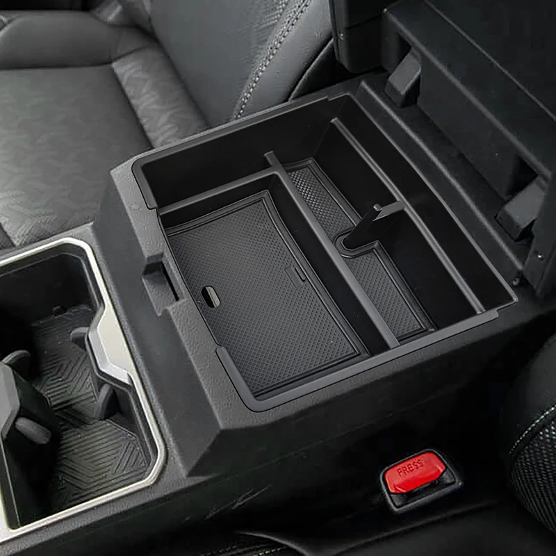 Mittelkonsolen-Armlehnen-Aufbewahrungsbox-Dekorationsabdeckung für Toyota Tacoma 2024 Auto-Styling Innenraumzubehör.