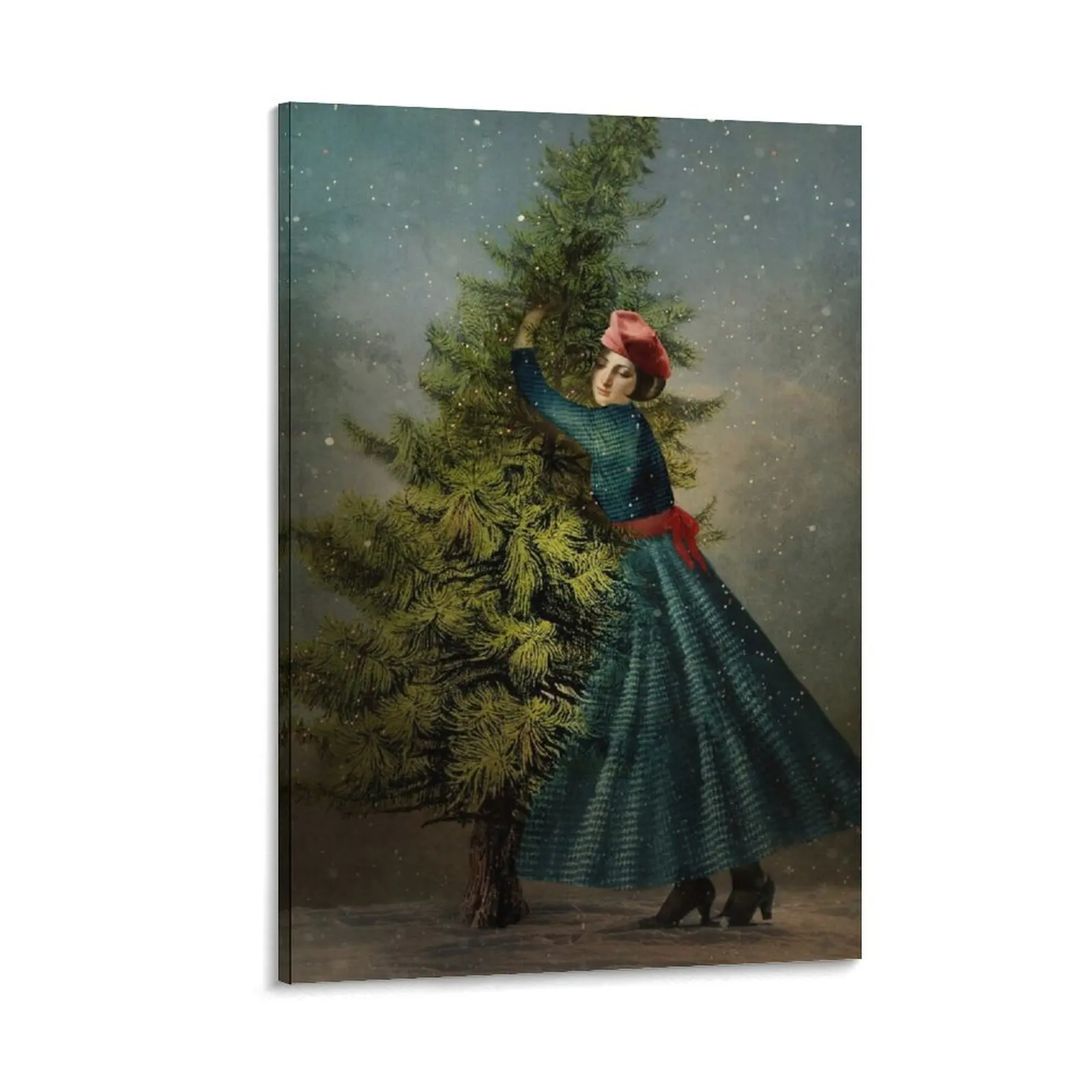

Der Tannenbaum Canvas Painting Decorative painting for bedroom room decoration accessories