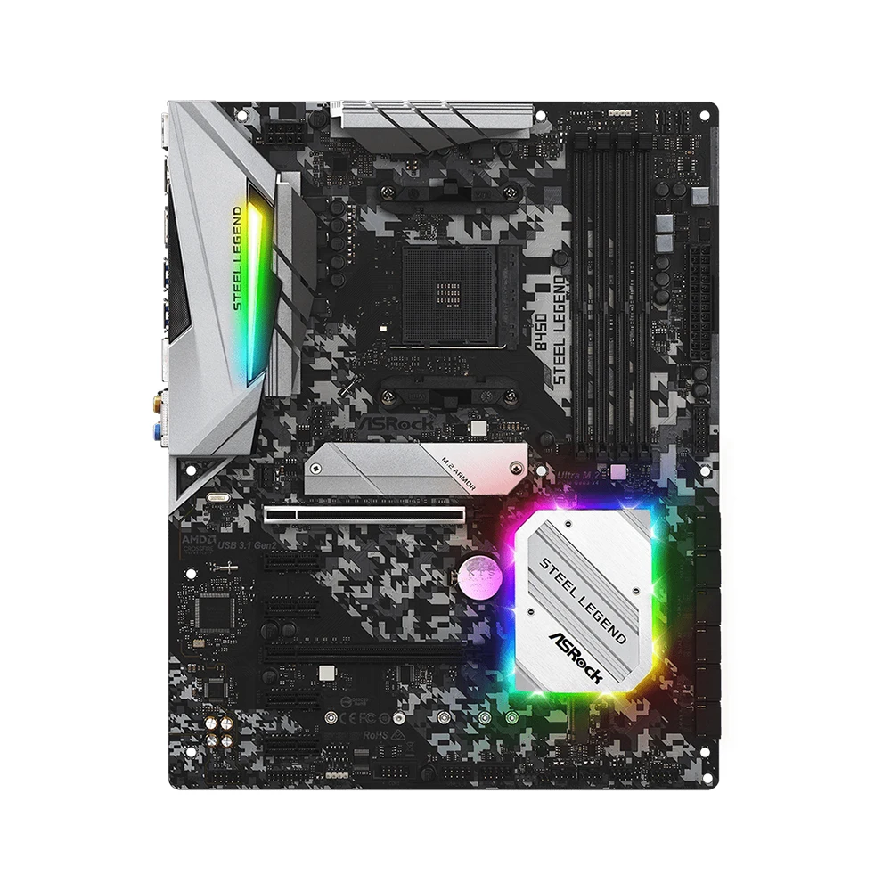 ASRock B450M Steel Legend with Ryzen 7 5700X: Real-World