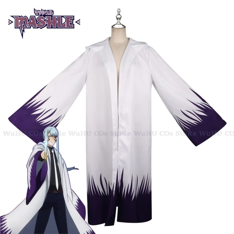 Mashle Anime Abel Walker Abyss Razor Word Milano Olore Anser Cosplay Costume Cloak Pants Magia Lupus Academy Uniform