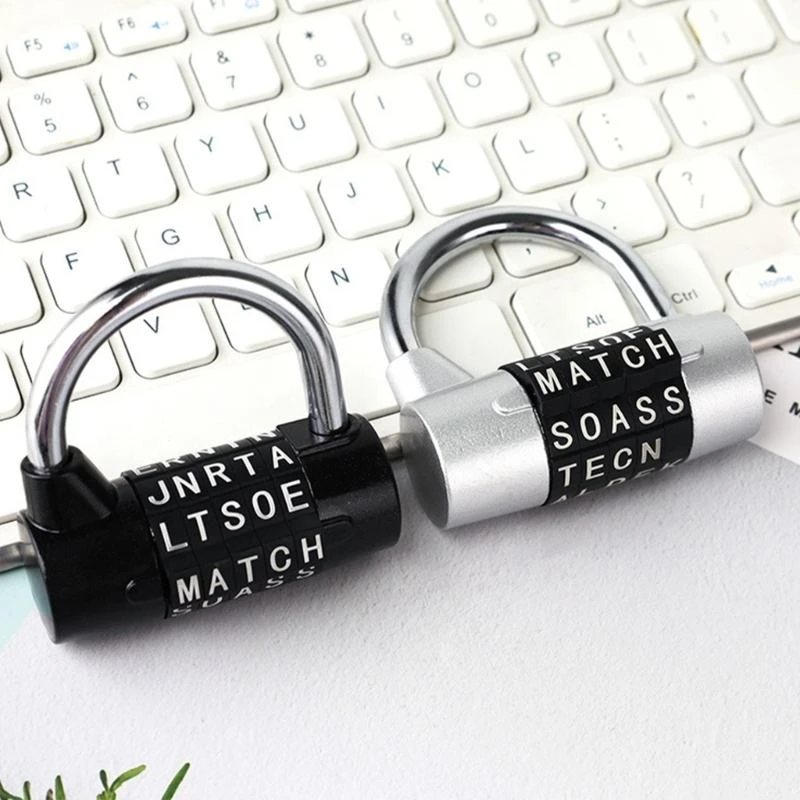 5 cartas combinação cadeado trava trava segurança ginásio d2rc