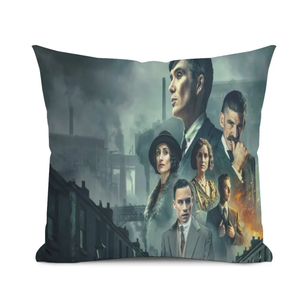 

P-Peaky B-Blinders Pillow Cushion Case Dakimakura Cover Decorative Sleeping 45x45cm