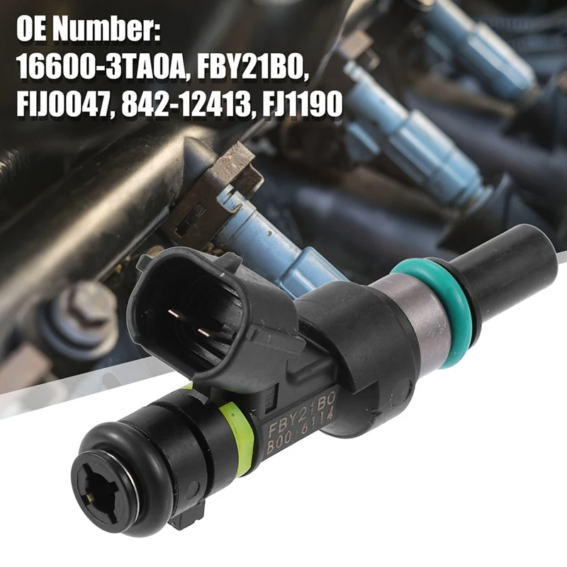 4 Pcs 16600-3TA0A FBY21B0 Fuel Injector Replacement Parts For Nissan Altima Rogue 2.5L 2013-2015