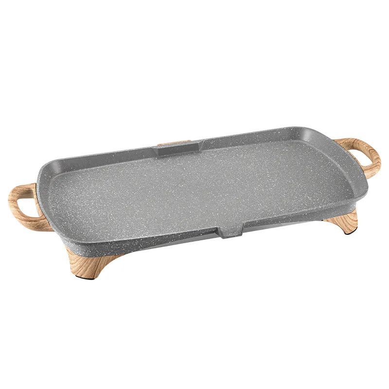 

*Electric Grill Pan Grill Meat Machine Electric Grill Pot Household Takeaway Non-Stick Pot