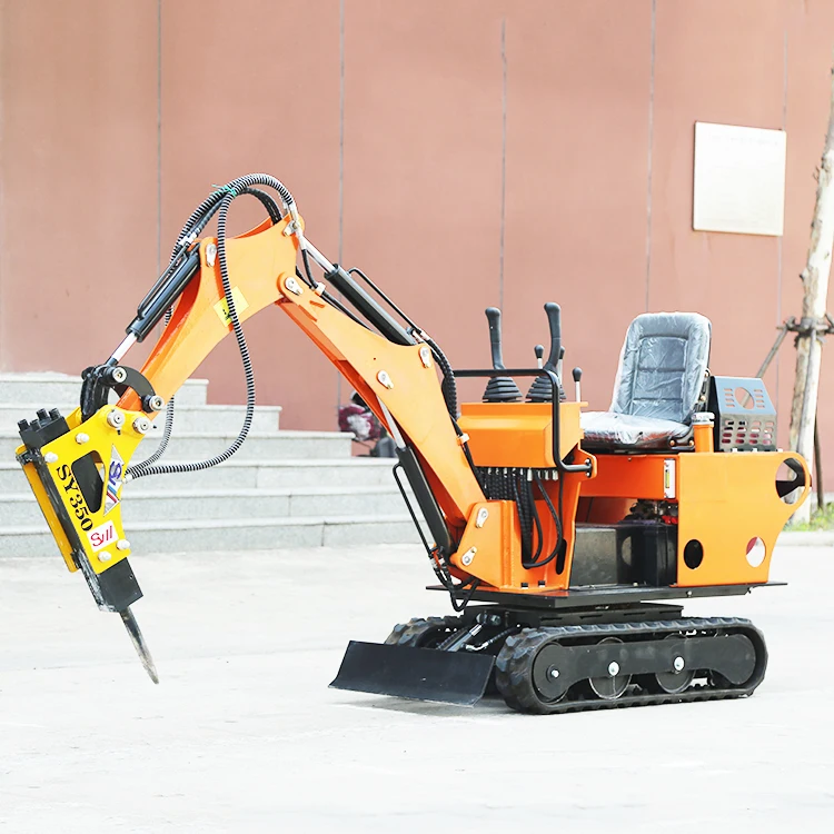 Micro Excavator Land Deep Digging Trench Small Hook Machine Indoor Demolition Mini Excavator Factory Price