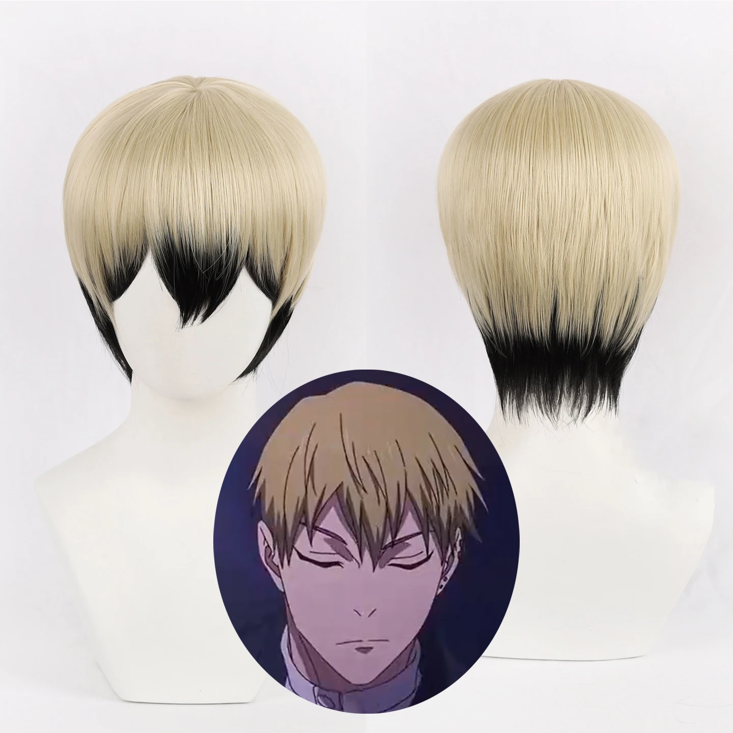 Anime Zenin Naoya Cosplay Costume Japanese Hakama Kendo Uniform Wig and Earrings For Men Women Halloween Party Carnival Outfits view 5