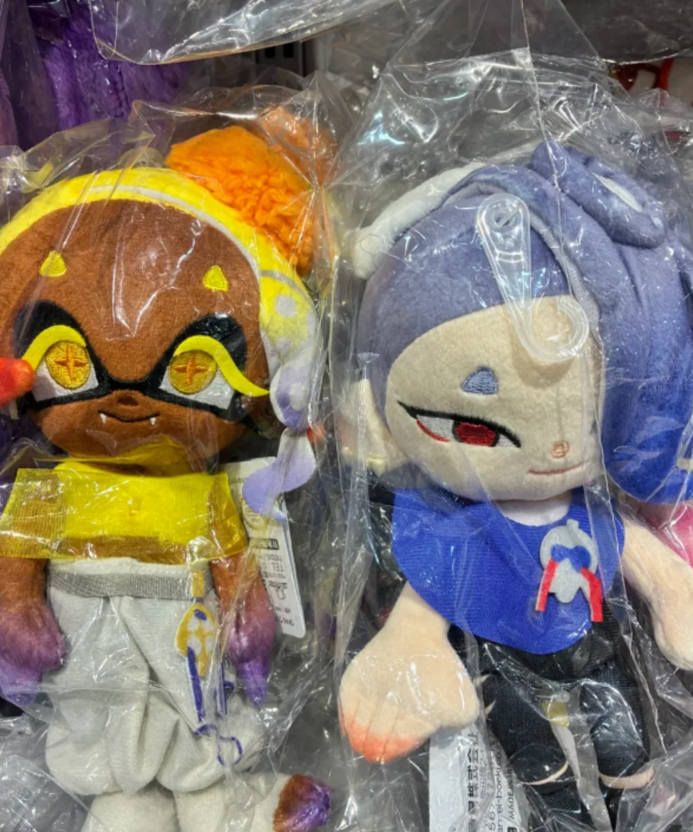 

25cm Anime Switch Splatoons Plush Toy Dolls Splatoons 2 NS Ika Musume Stuffed Figure For Kids Birthday Gift
