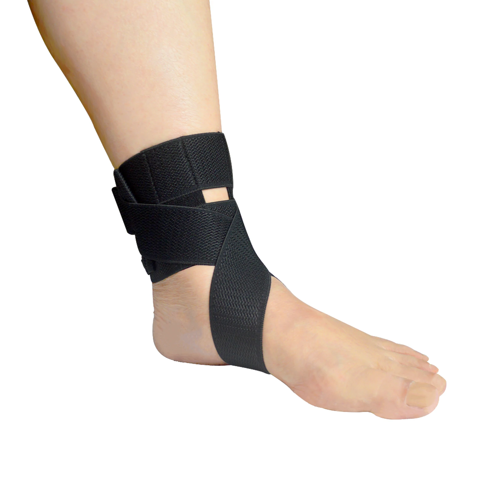 Plantar Fasciitis Day Ankle Brace Daytime Splint with Heel Strap That Fits in Shoe for Peroneal Tendonitis Support