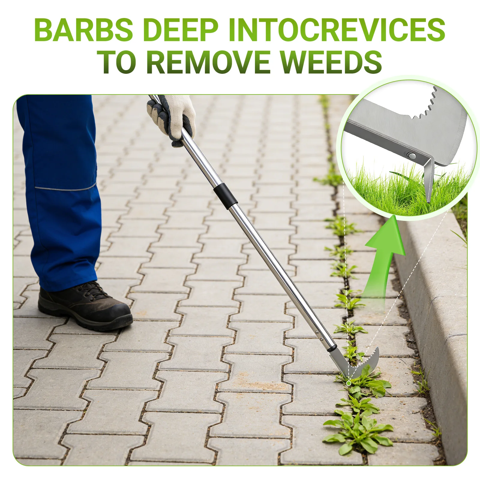 Stainless steel gap weeding to - Gardening Tools Used For Weeding recension och pris