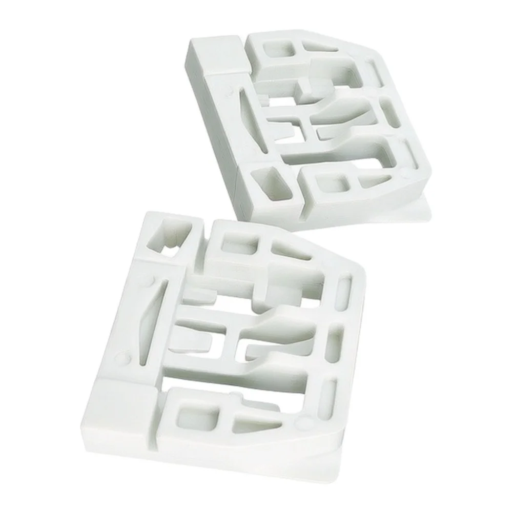 Car Window Regulator Clips 2pcs Fixed Bracket Left Right Rear Front 1U0839461 ABS For Skoda For Octavia Window Lever Parts