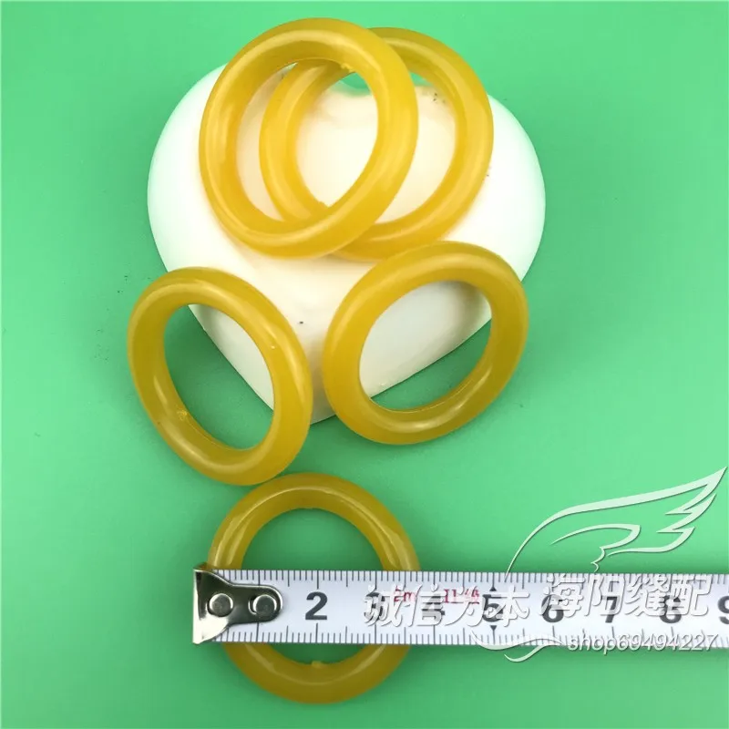 10pcs Computer Lockstitch Wire Bonding Machine Rubber Ring Cable Winder Belt Tire Industrial Sewing Machine Parts Inner 24mm
