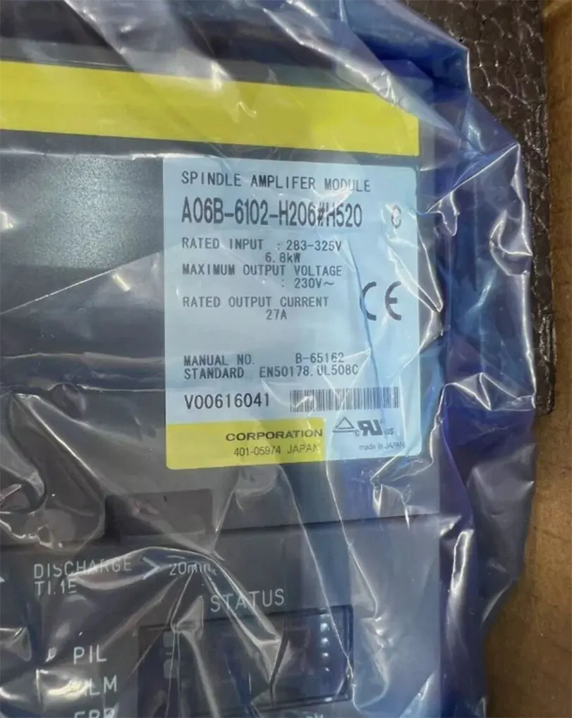 

Совершенно новый A06B-6102-H206 A06B-6102-H226 A06B-6102-H230 A06B-6102-H245 Гарантия один год