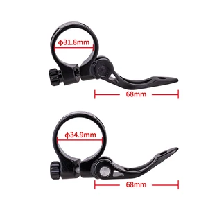 ZTTO-Bike Bicycle Bike MTB Road Bike Clip Seat Tube, Quick Release, Saddle Bustle Seat, 28.6mm, 31.8mm, 34.9mm Main Sales Selim Speed - №6