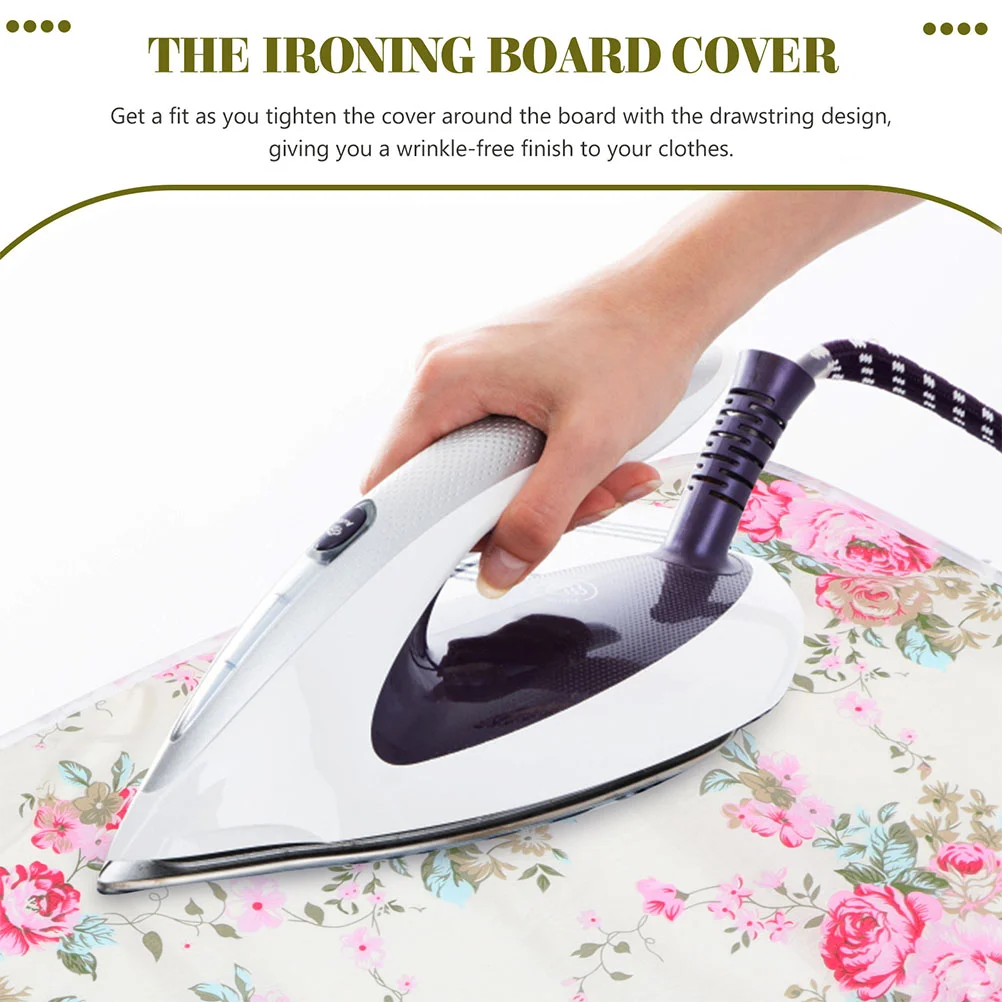 Heat Resistant Iron Board Cover Ironing Board Cloth Pad Cover Flat Ironing Board Cover