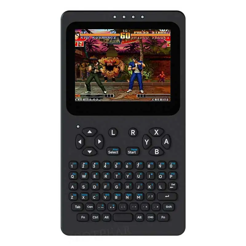 Raspberry Pi Handheld Linux Terminal 3.5inch TouchScreen 640x480 Supports Raspberry Pi 4B/5 Portable Development
