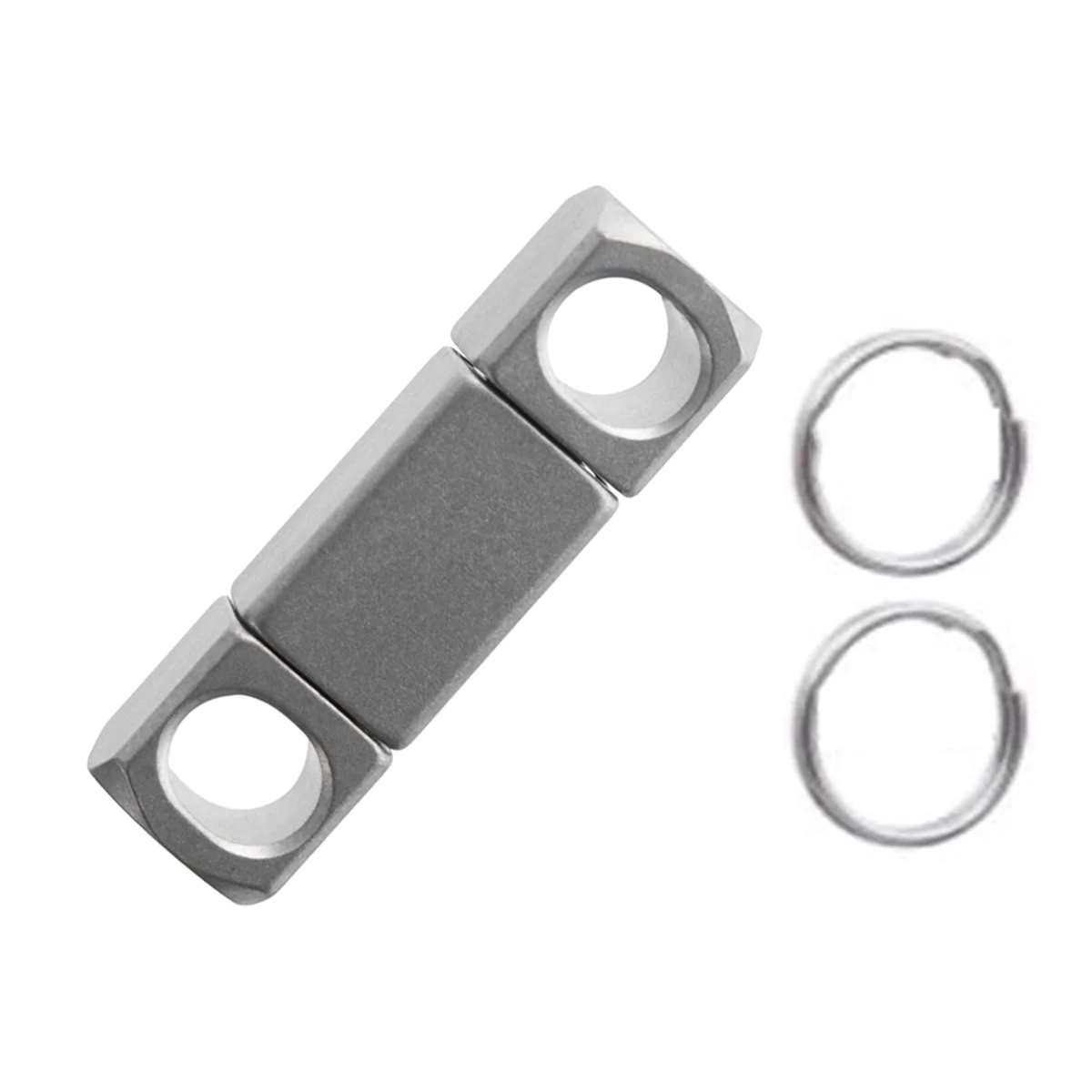 Titanium Alloy Key Chain Universal Rotating Key Chain Accessories Car Key Ring 360 Degree Rotating Buckle