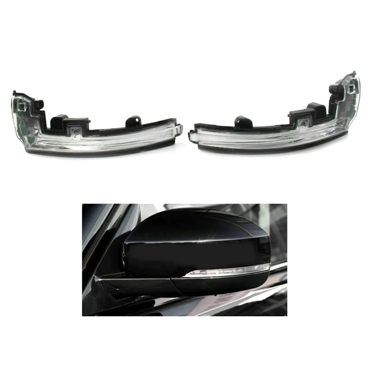 Para Land Rover Discovery 4 Range Rover Sport Evoque espejo retrovisor luz intermitente lámpara indicadora LR 027946   LR LR 027945