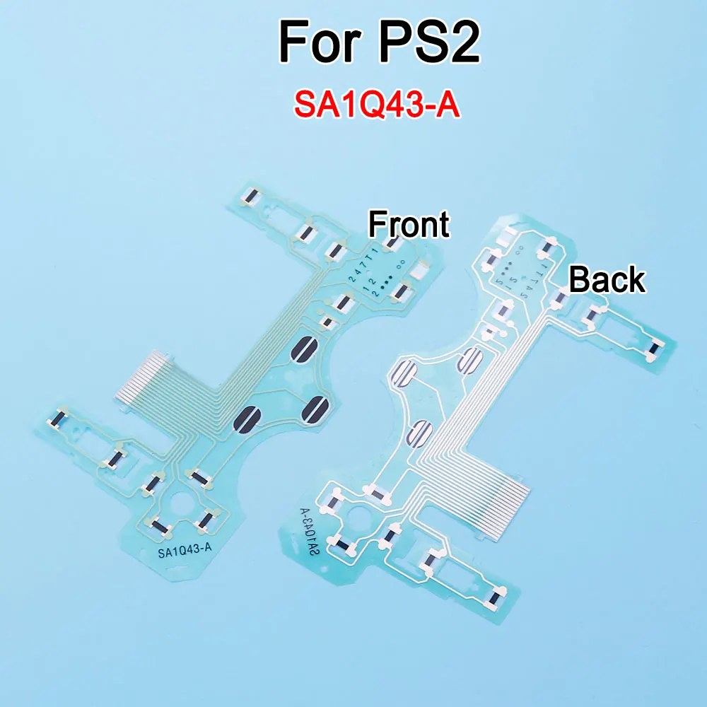 1/2Pcs For PS2 Controller Button Conductive film slot linker port slot 18 pin 19 pin socket For PS2 game controller Repair Parts