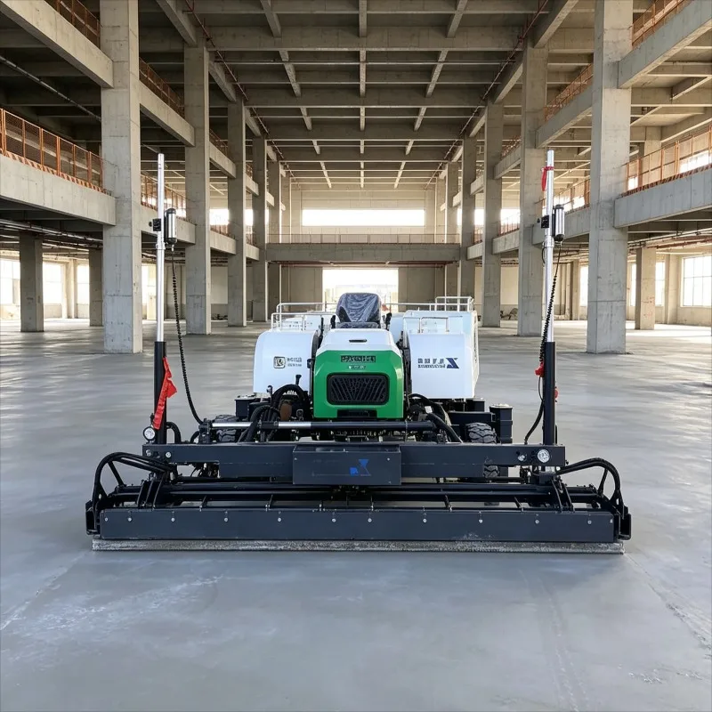 Customized Industrial Laser Concrete Screed Floor Leveling Equipment Automatic Ride On Laser Screed High Efficiency Factory