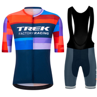 Cycling Clothes Men Uniform Professional Shirt Clothing 2025 TREK Men's Set Sports Cycle Jersey Spring Summer Pants Gel Bike Man
