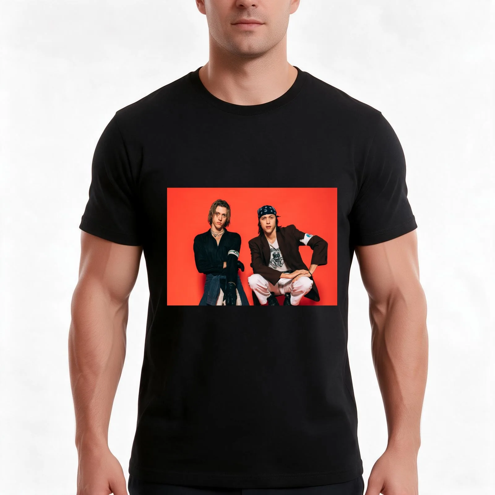 The Garden T-Shirt, Summer Casual Cotton Tee, Oversized Streetwear Tops, Vintage Graphic Print, Loose Fit Short Sleeve