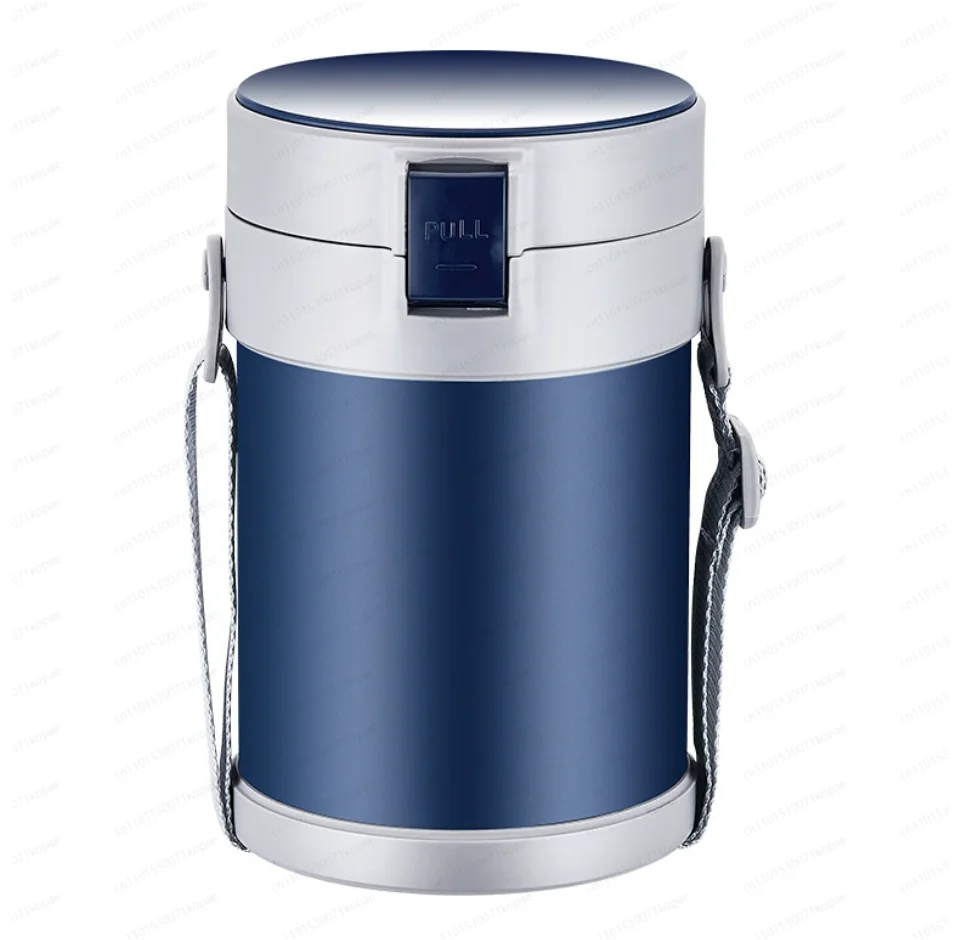 

Изолированная банка из нержавеющей стали 304, 3,4 л, безопасная для микроволновой печи, герметичная двухслойная вакуумная изоляция с 4 коробками для бенто