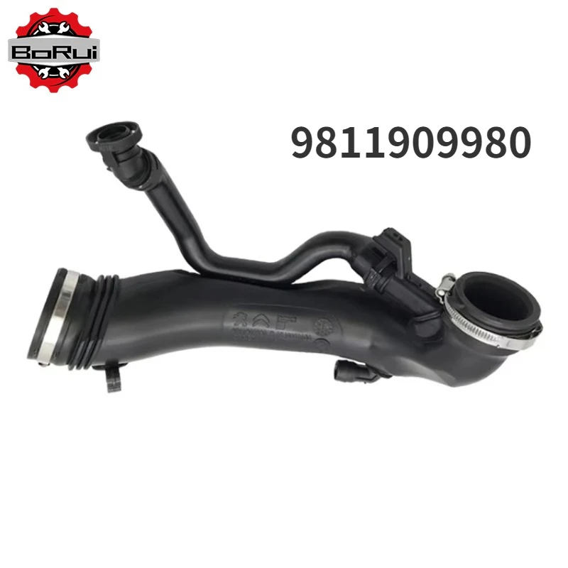 OEM 1440Q6 9811909980 V763335580 9811908380 1440S4 Charge Intake Pipe For Peugeot 3008 508 5008 For Citroen C4 C4L 1.6THP