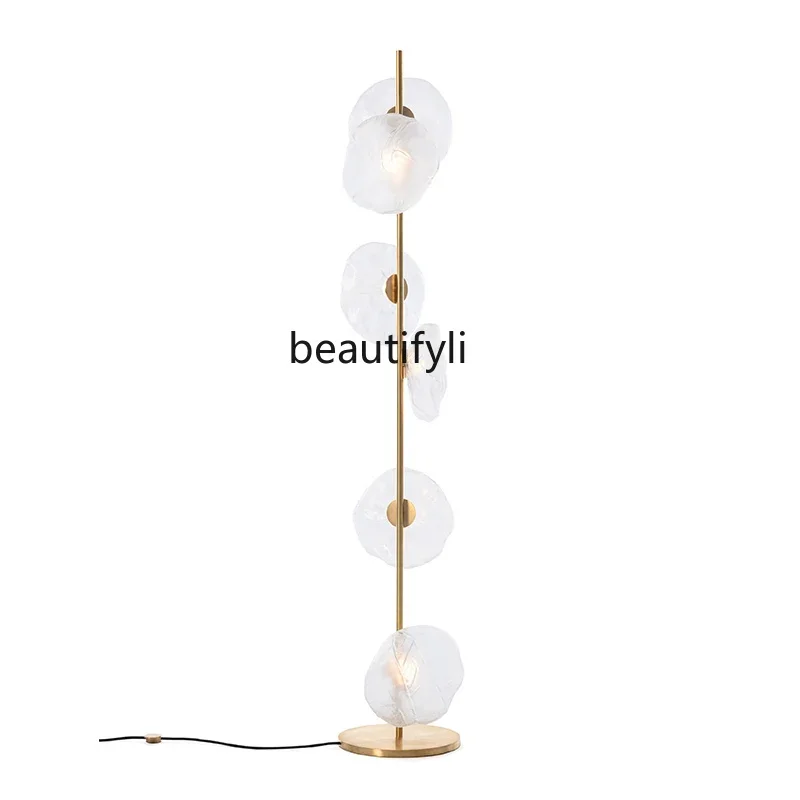 

Floor lamp light luxury living room sofa next to ambient light bedroom standing light