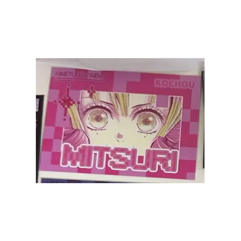 Anime Demon Slayer Tokitou Muichiro Iguro Obanai Kanroji Mitsuri Collection Kaarten Kerst Verjaardagscadeautjes Kinderspeelgoed